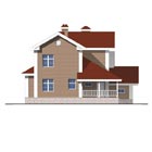 Проект типового дома в коттеджном пос. Немчиновка